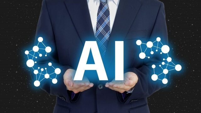 手の上にAI