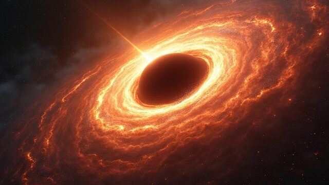 ブラックホールの画像