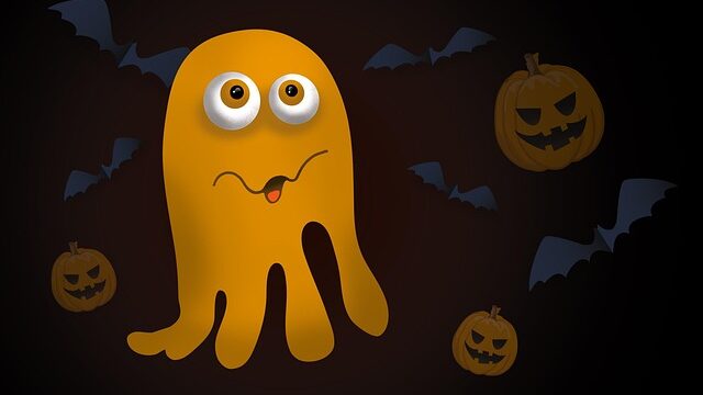 ハロウィンおばけの画像
