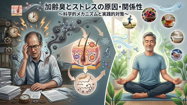 加齢臭とストレスの関係
