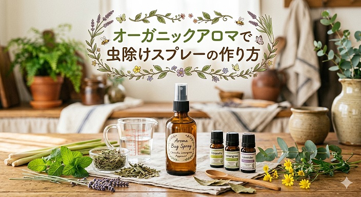 オーガニック虫よけスプレーの画像