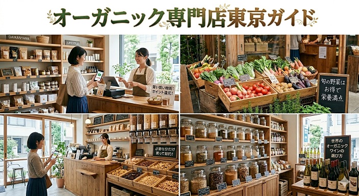 オーガニック専門店東京ガイド