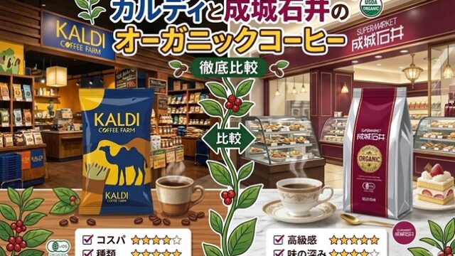 カルディと成城石井
