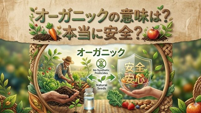 オーガニックの野菜