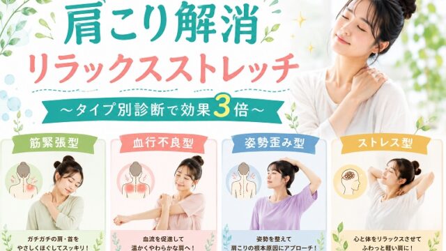 肩こり解消の図