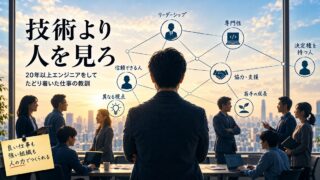 エンジニアのコミュニケーションの重要性を表した絵